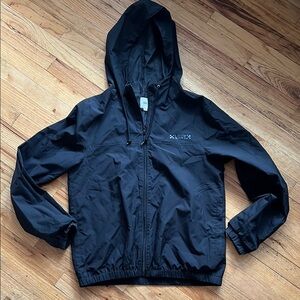 Vans Black Hooded windbreaker XL